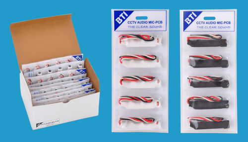 CCTV Audio Mic Perfect Packaging